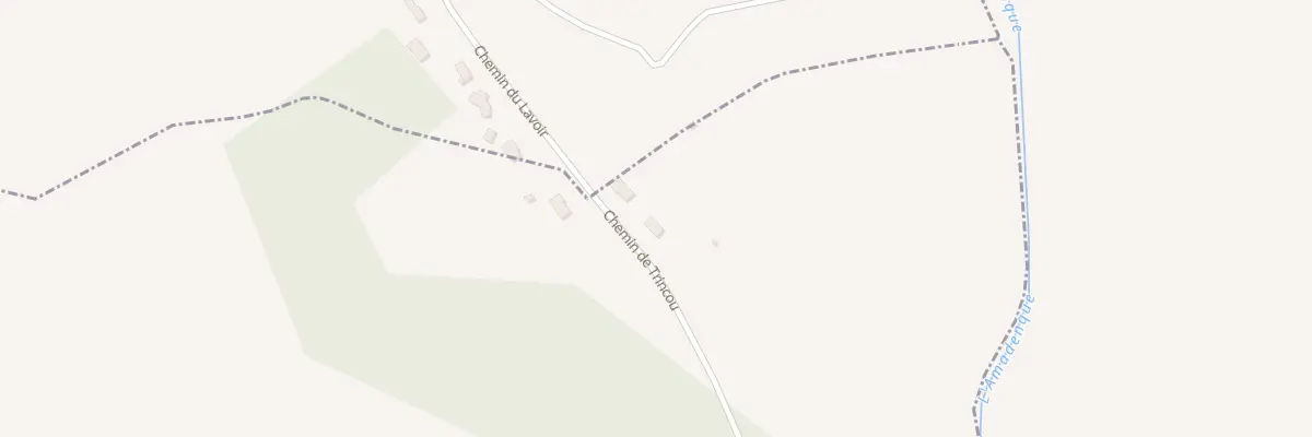 Plan du 1124 Che de Trincou à Poulan-Pouzols