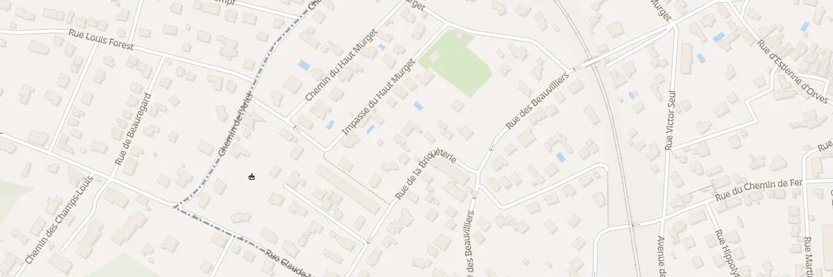 Plan du 28 Rue de la Briqueterie à Bougival
