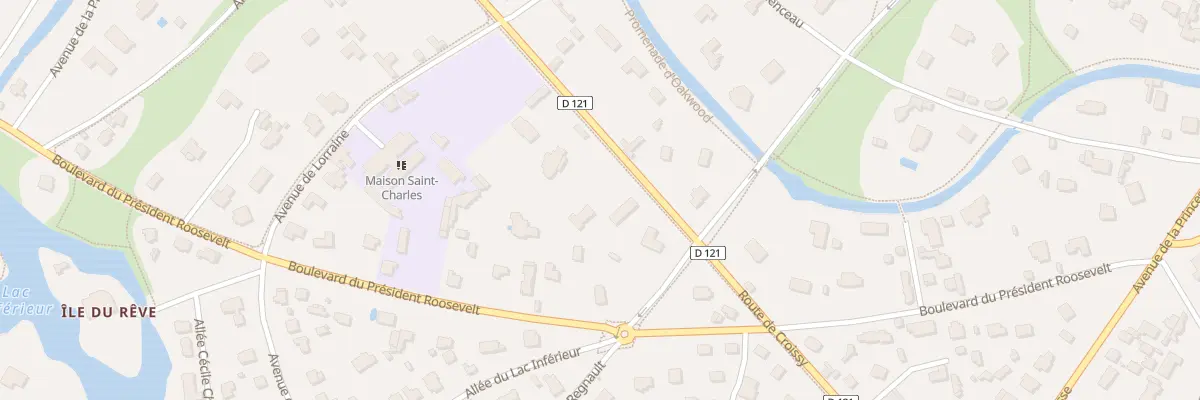 Plan du 29 Rte de Croissy au Vésinet