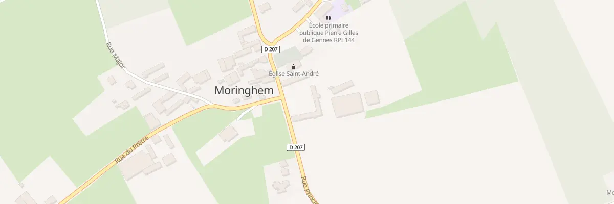 Plan du 59 Rue Principale à Moringhem