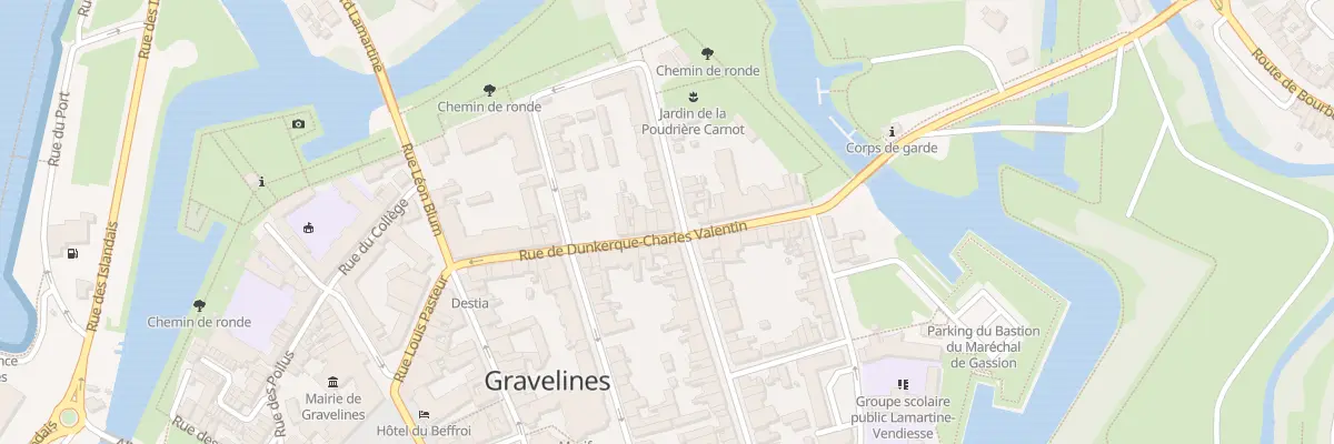 Plan du 12 Rue Carnot à Gravelines