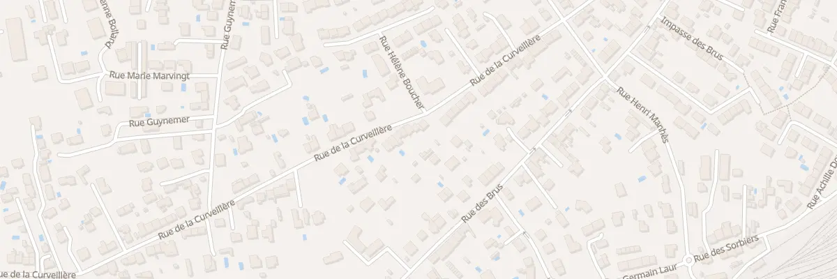 Plan du 57 Rue de la Curveillère à Albi