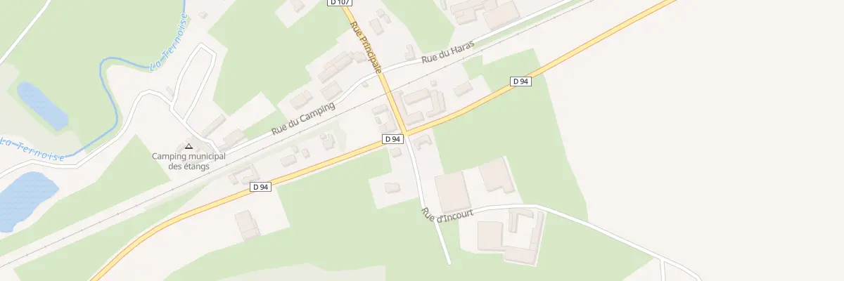 Plan du 2 Rue d’Hesdin à Rollancourt