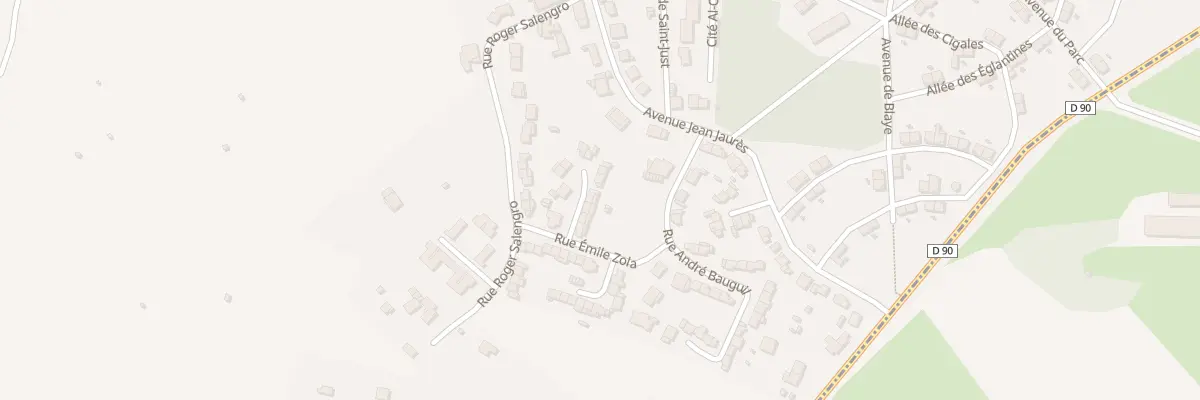 Plan du 8 Rue Colbert à Saint-Benoît-de-Carmaux