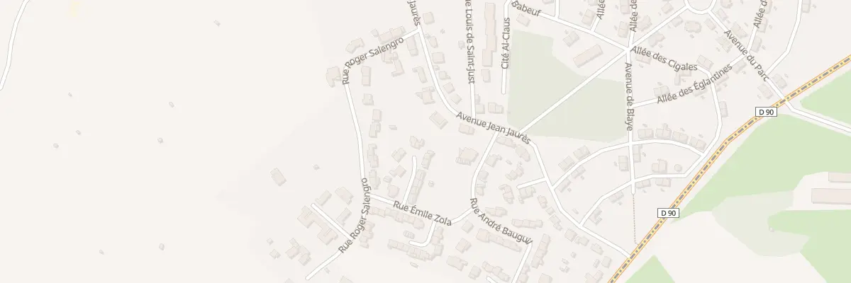 Plan du 14 Rue Colbert à Saint-Benoît-de-Carmaux