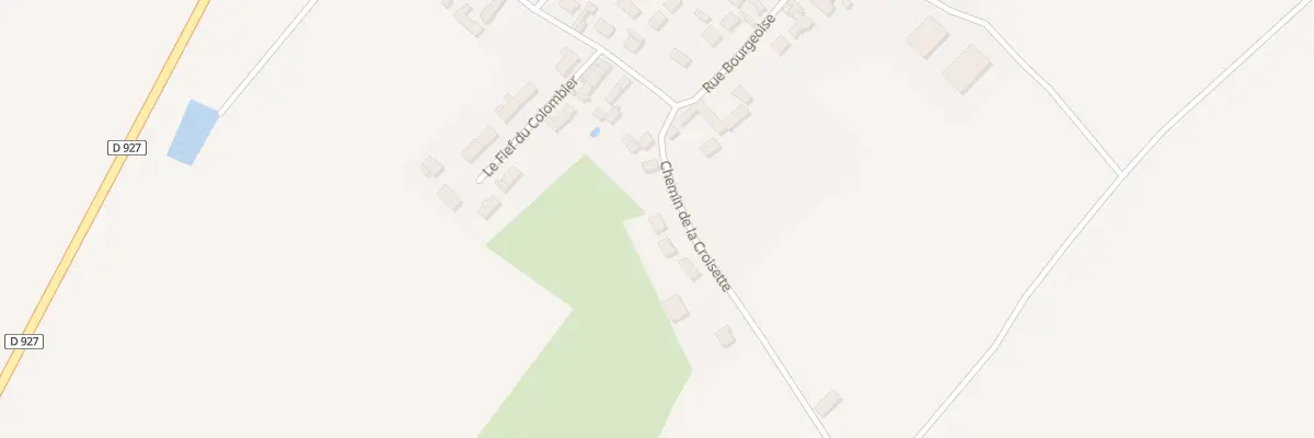 Plan du 8 Che de la Croisette à Hérouville-en-Vexin