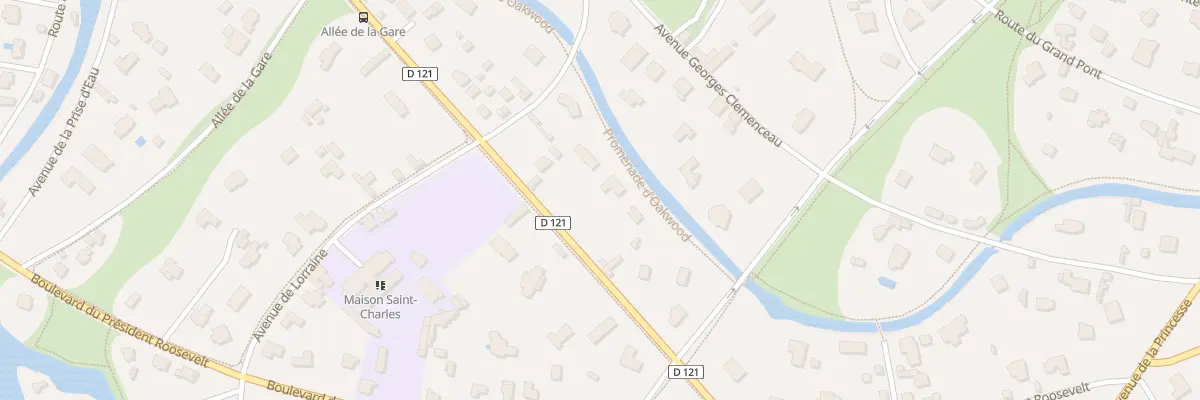 Plan du 34 Rte de Croissy au Vésinet
