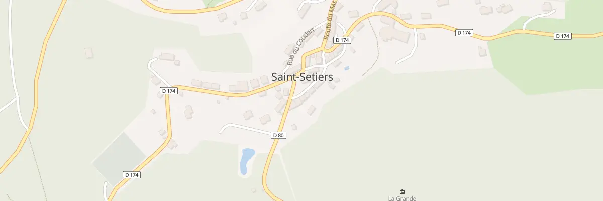 Plan du 5028 Le Bourg à Saint-Setiers