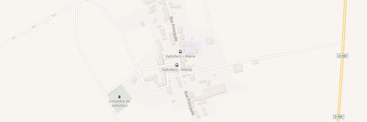 Plan du 36 Rue Principale à Viefvillers