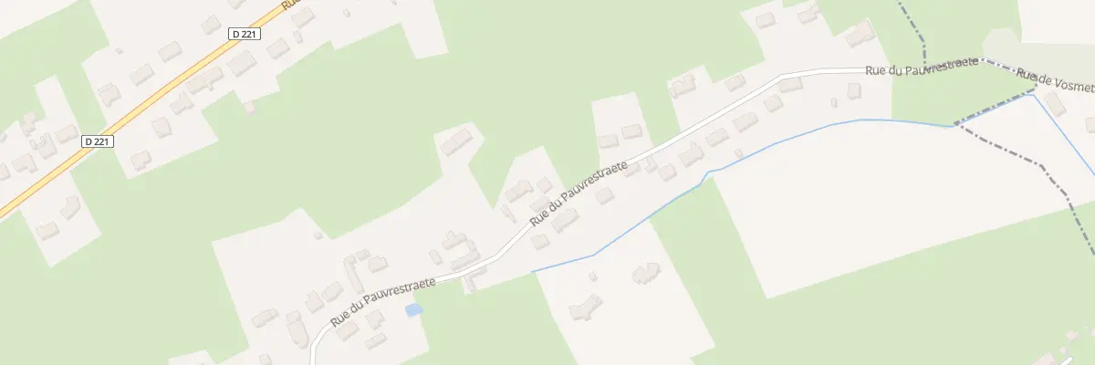 Plan du 452 Rue du Pauvrestraete à Bayenghem-lès-Éperlecques