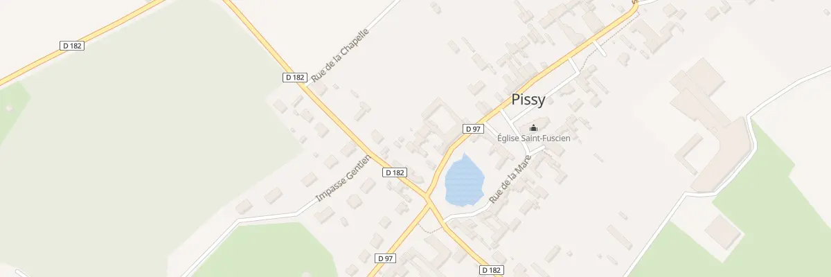 Plan du 3 Rue du Moellon à Pissy
