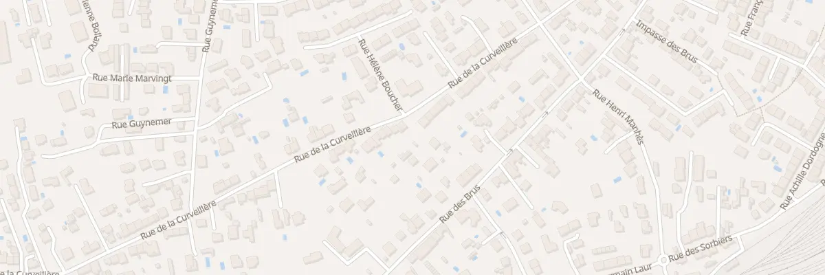 Plan du 53 Rue de la Curveillère à Albi