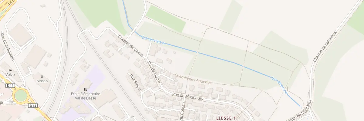 Plan du 11B Che de l’Aqueduc à Saint-Ouen-l’Aumône