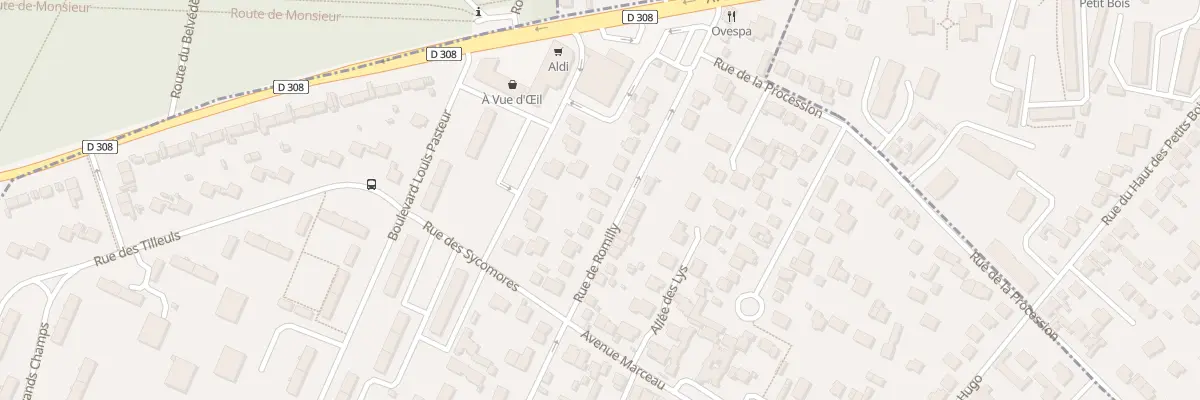 Plan du 63 Rue de Romilly au Mesnil-le-Roi