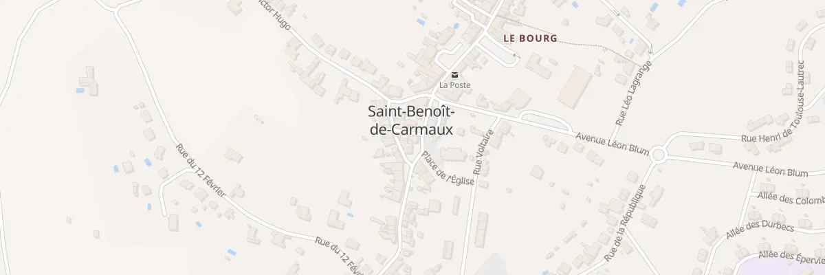 Plan du 42 Av Jean Jaurès à Saint-Benoît-de-Carmaux
