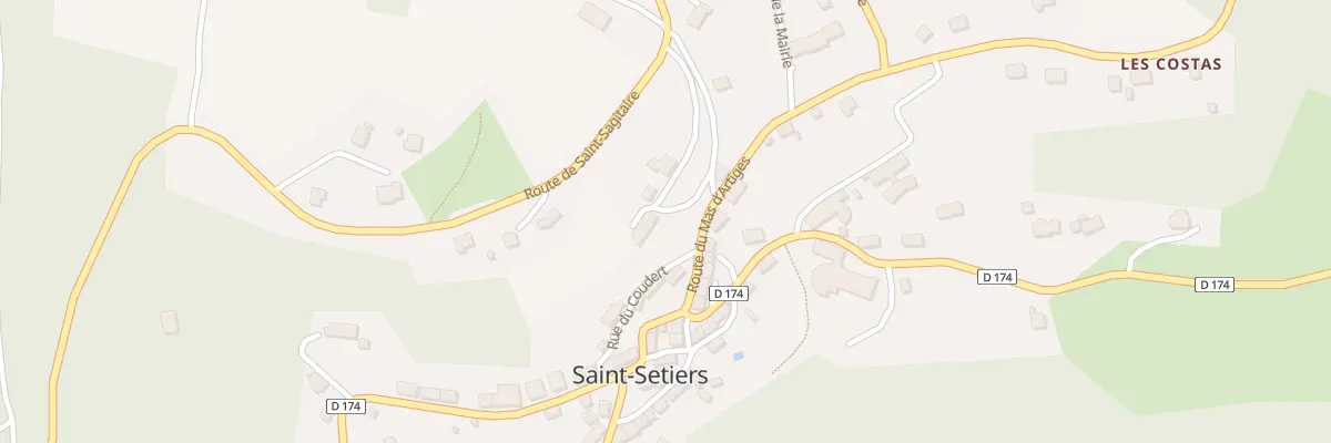 Plan du 5274 Le Bourg à Saint-Setiers