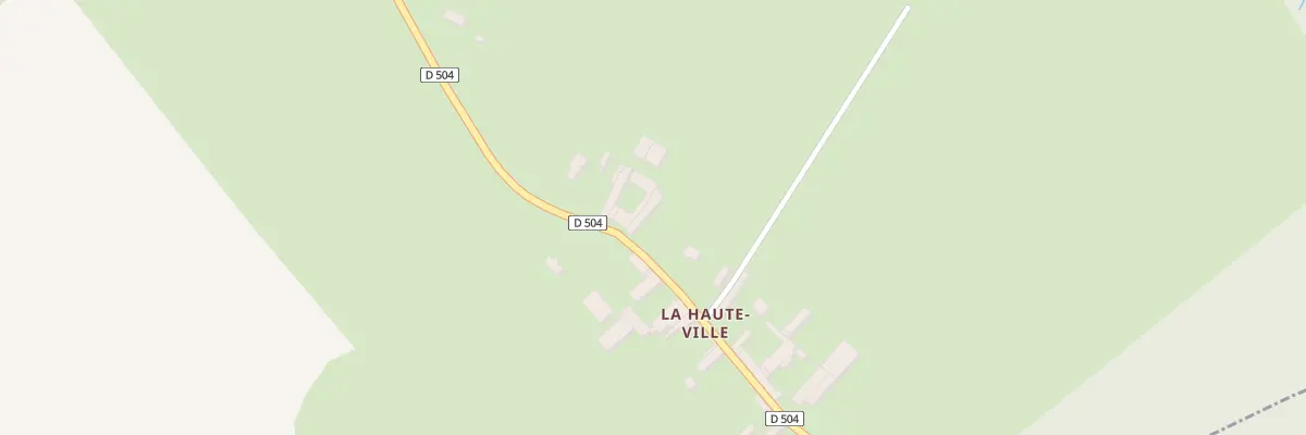 Plan du 7 Rue de la Haute ville à Saint-Sulpice