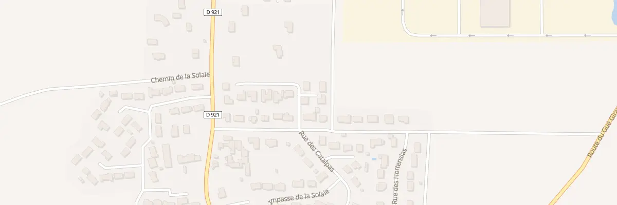 Plan du 2 Imp des Pivoines à Saint-Denis-de-l’Hôtel