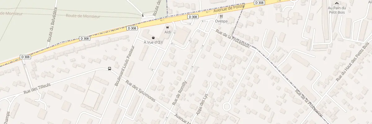 Plan du 67 Rue de Romilly au Mesnil-le-Roi