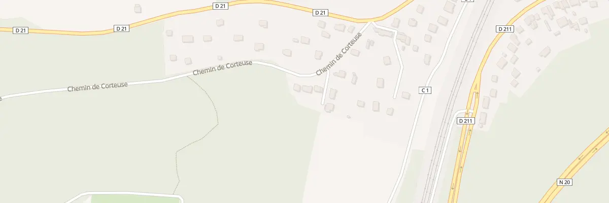 Plan du 7B Che de Corteuse à Étampes