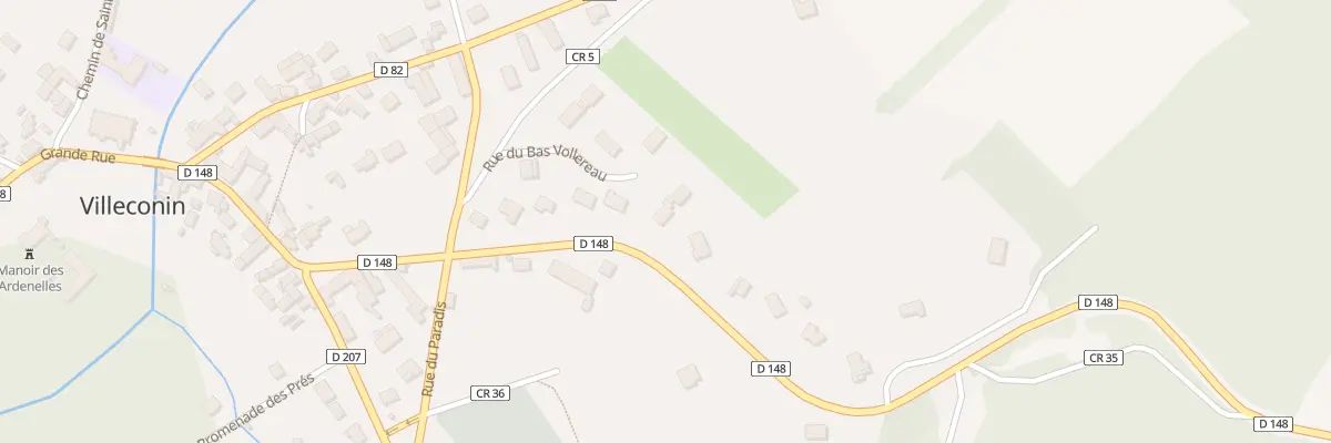 Plan du 8 Rue du Bas Vollereau à Villeconin
