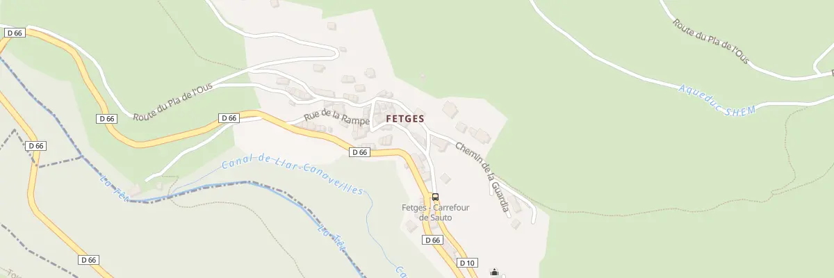 Plan du 5002F Cae Del Mitg à Sauto
