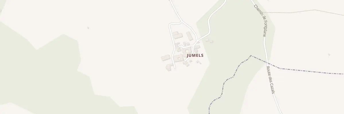 Plan du 5053 Jumels à Trévien
