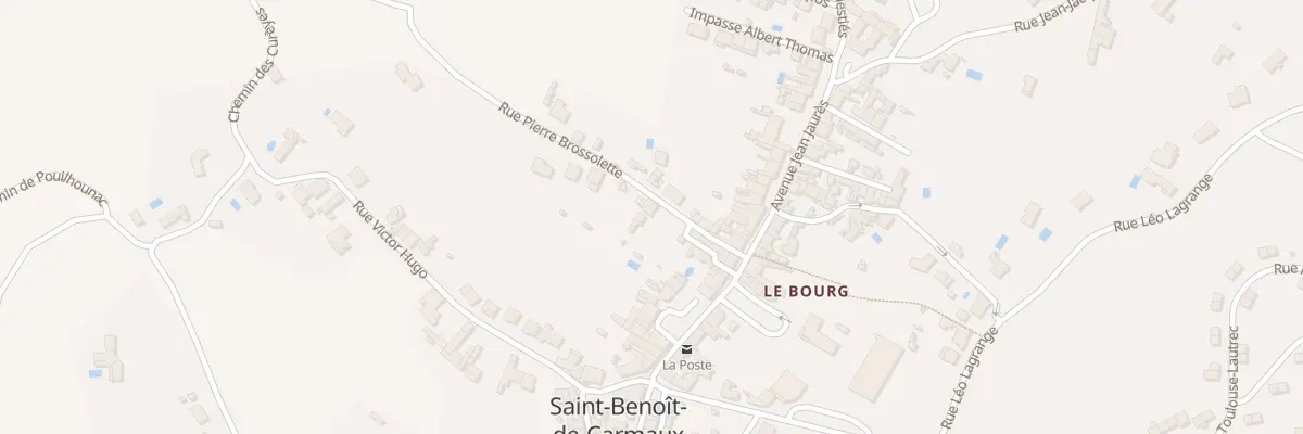 Plan du 5 Rue Brossolette à Saint-Benoît-de-Carmaux