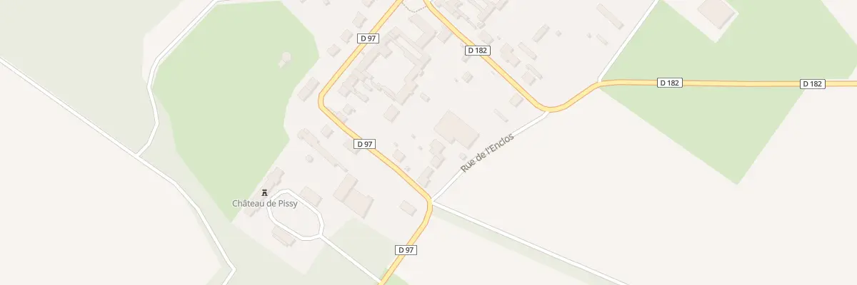 Plan du 16 Rue de l’Enclos à Pissy