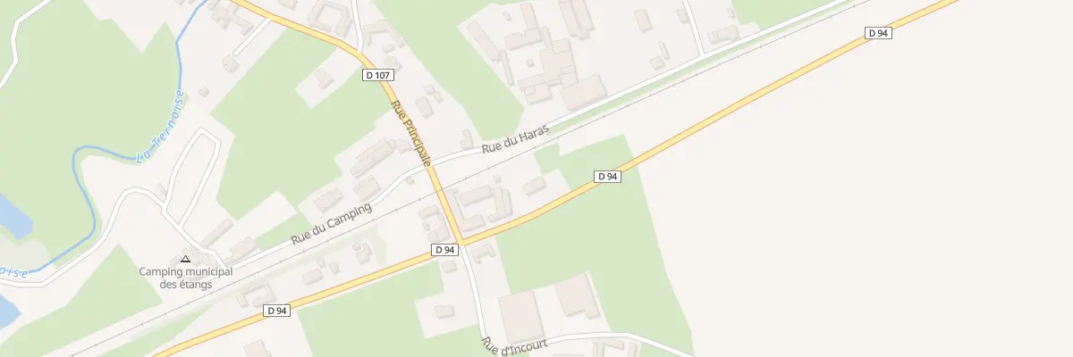 Plan du 1 Rue d’Hesdin à Rollancourt