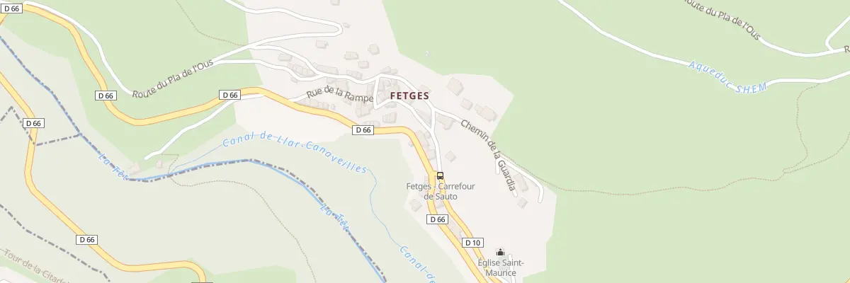 Plan du 8 Che de l’Ecole Fetges à Sauto