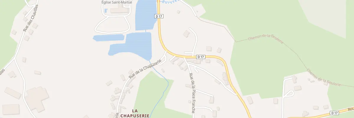 Plan du 1 Pl de La Croix à Blessac