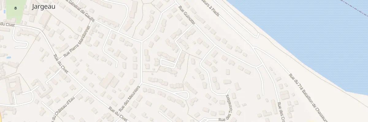 Plan du 15 Rue du Hameau de la Tuilerie à Jargeau