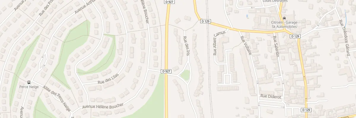 Plan du 26 Rue des Iris à Méru
