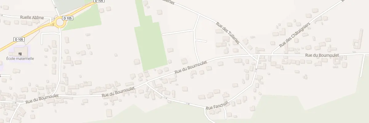 Plan du 159 Rue du Bournoulet à Amblainville