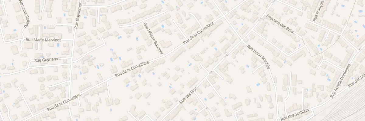 Plan du 47 Rue de la Curveillère à Albi
