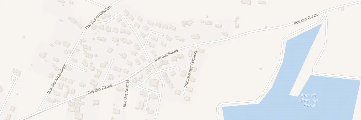 Plan du 24 Rue des Fleurs à Bram