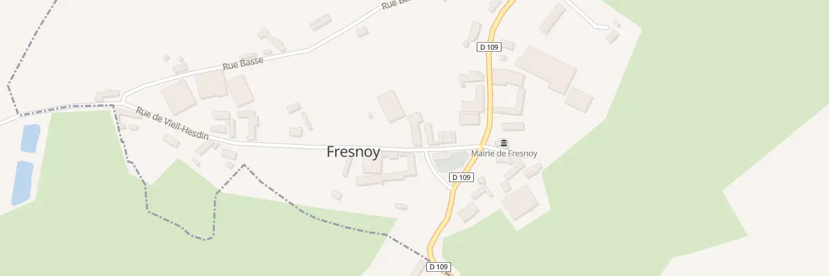 Plan du 4 Rue de Vieil Hesdin à Fresnoy