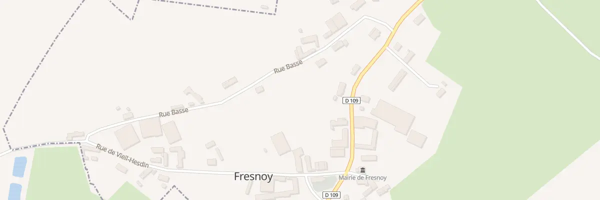Plan du 5 Rue Basse à Fresnoy