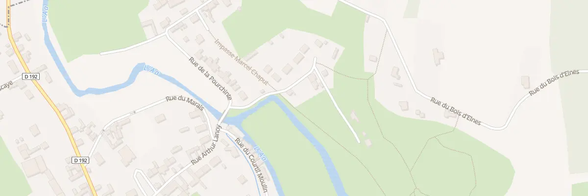 Plan du 2 Imp Marcel Chaput à Elnes
