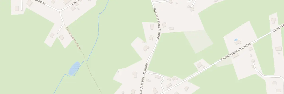 Plan du 22 Rue de La Place Franche à Blessac