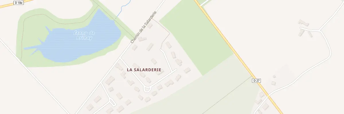 Plan du 17 Che de la Salarderie à Brinay