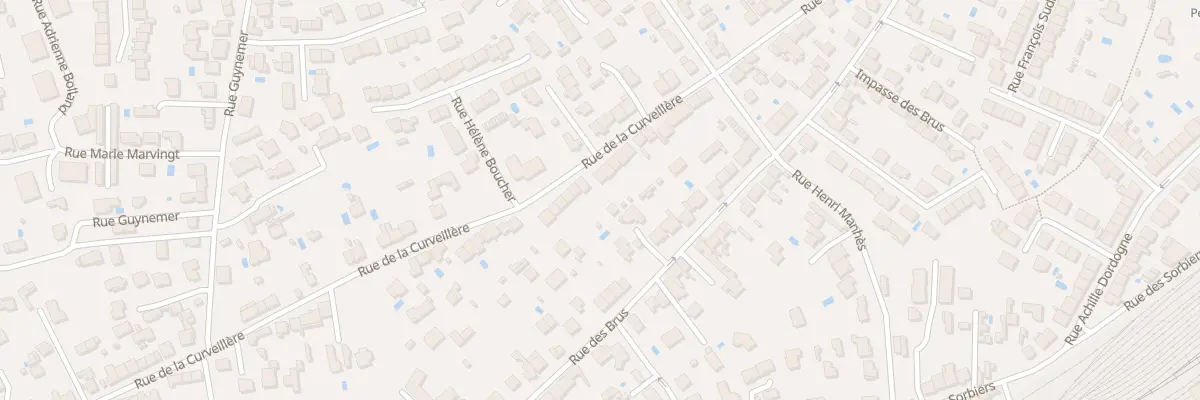 Plan du 41 Rue de la Curveillère à Albi