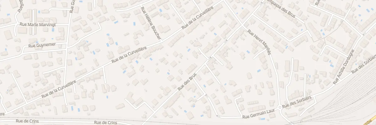 Plan du 56 Rue des Brus à Albi