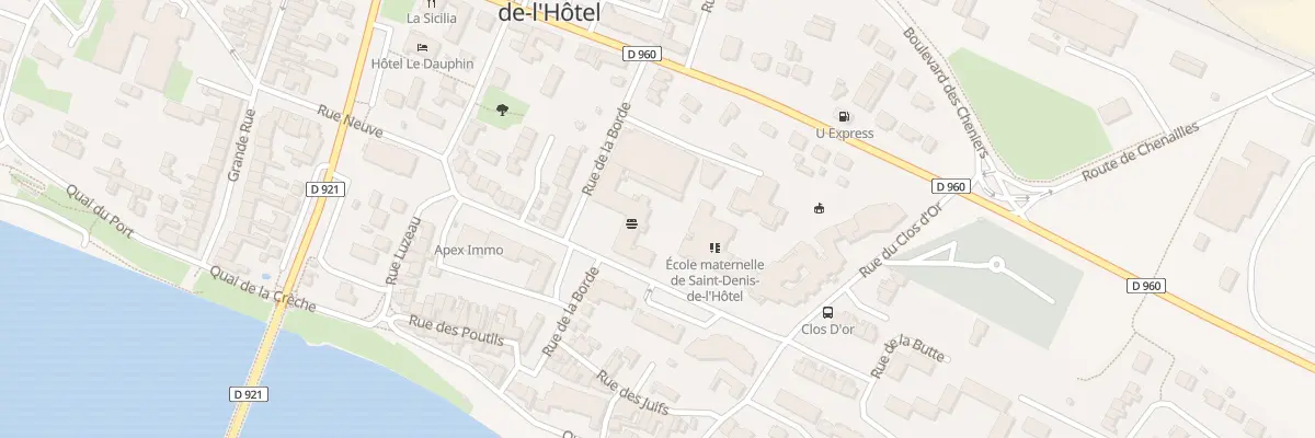 Plan du 6 Av de la Tete Verte à Saint-Denis-de-l’Hôtel