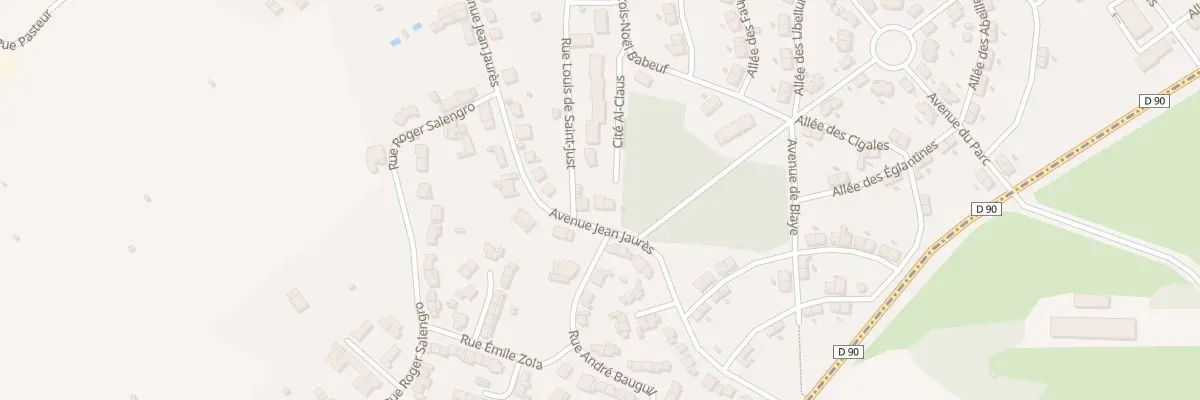 Plan du 111 Av Jean Jaurès à Saint-Benoît-de-Carmaux