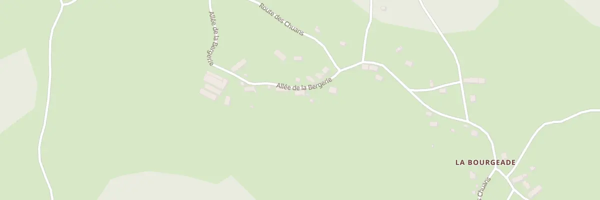 Plan du 8 All de la Bergerie à Saint-Hilaire-Foissac