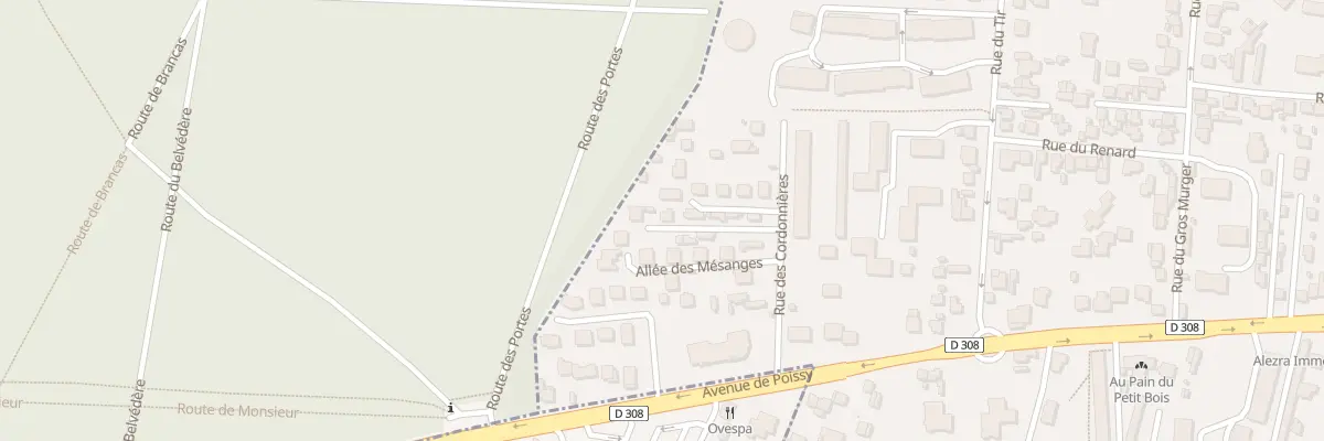 Plan du 23T Rue des Cordonnières à Maisons-Laffitte