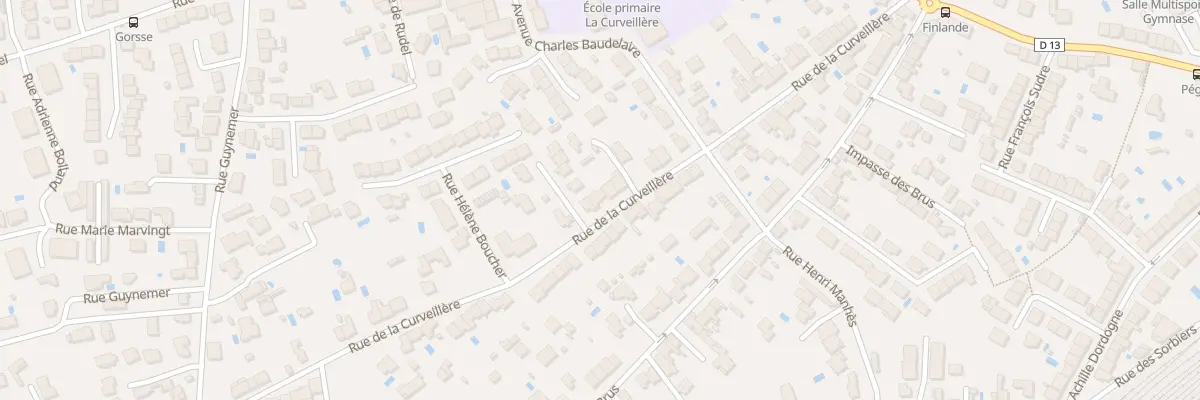 Plan du 44 Rue de la Curveillère à Albi