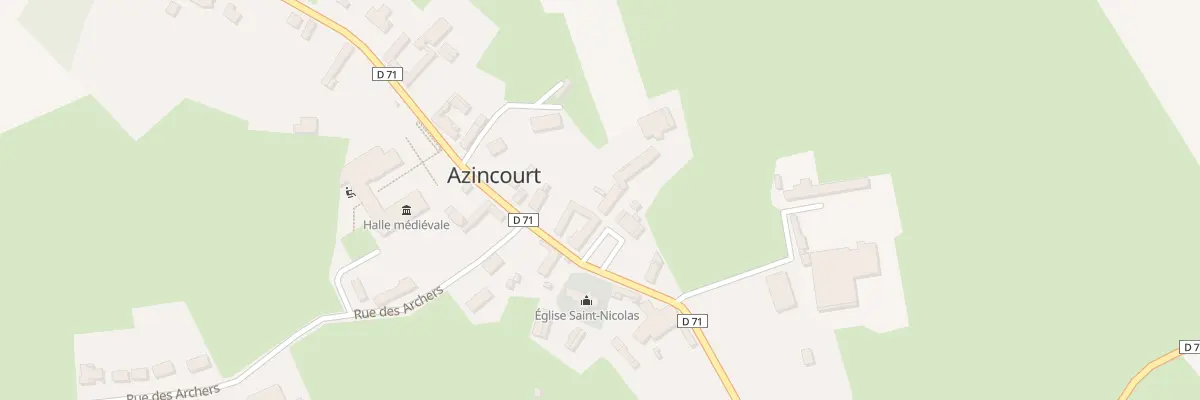 Plan du 19 Rue Charles VI à Azincourt